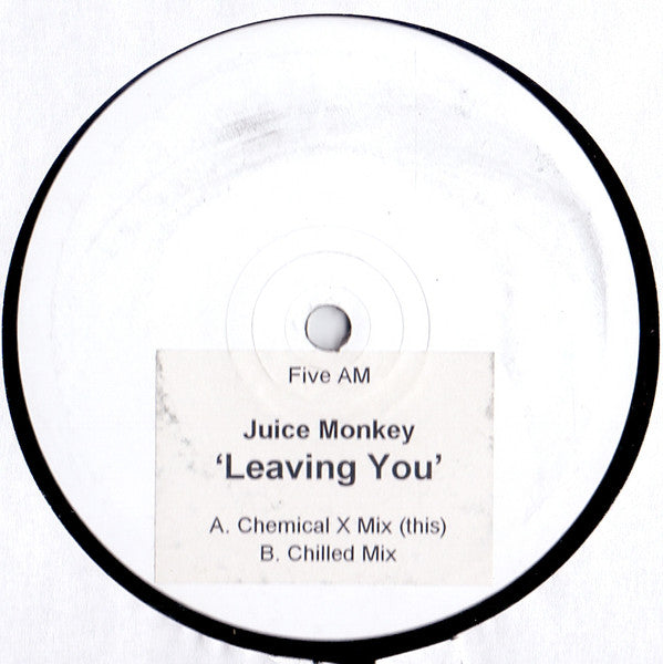 Juice Monkey : Leaving You (12", W/Lbl, Sti)
