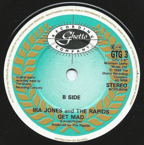 Ira Jones And The Rapids : Jungle Jack Dash (7")