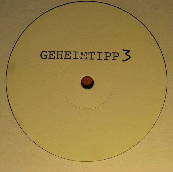 Geheimtipp : Geheimtipp 3 (12", W/Lbl, Sta)