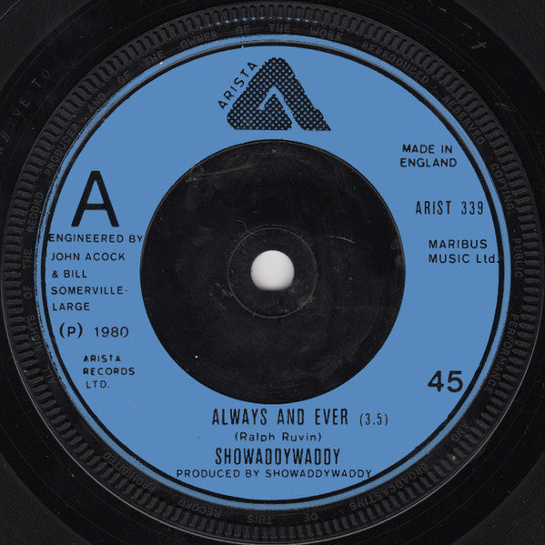Showaddywaddy : Always & Ever (7", Single)