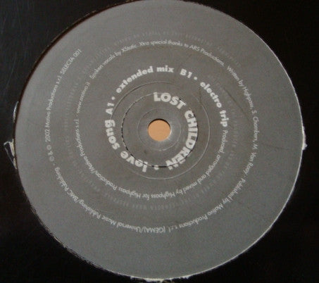 Lost Children (5) : Love Song (12")