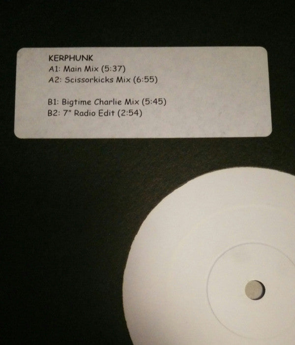 Kerphunk : Phunk Phoolin (12", Promo, W/Lbl)