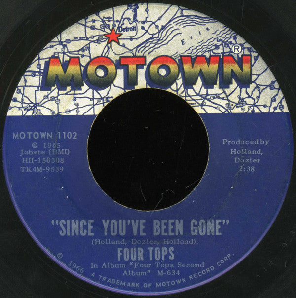 Four Tops : Standing In The Shadows Of Love / Since You've Been Gone (7", Single, M/Print, Roc)