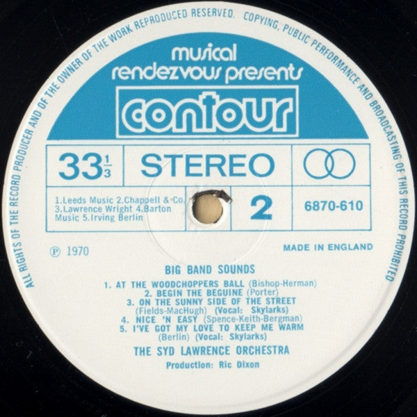 Syd Lawrence And His Orchestra : Big Band Sounds (LP, Album)