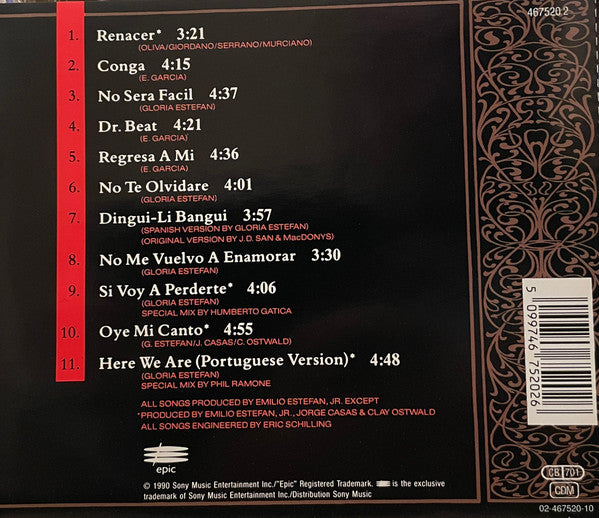 Gloria Estefan : Exitos De Gloria Estefan (CD, Comp)