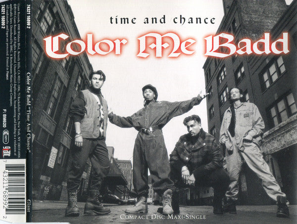 Color Me Badd : Time And Chance (CD, Maxi)