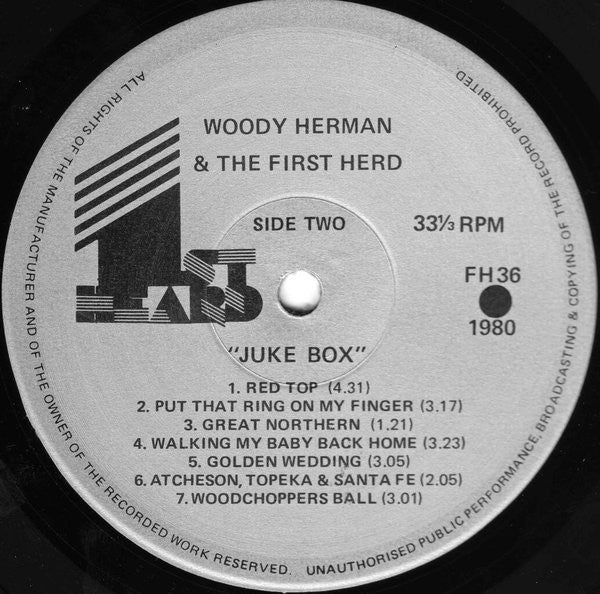 Woody Herman & The Herd : Juke Box (LP, Album, Mono, Ltd)