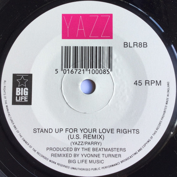 Yazz : Where Has All The Love Gone? (7", Single, MPO)