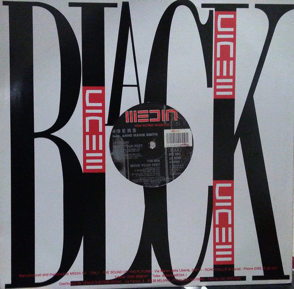49ers Feat. Anne Marie Smith* : Move Your Feet (12")