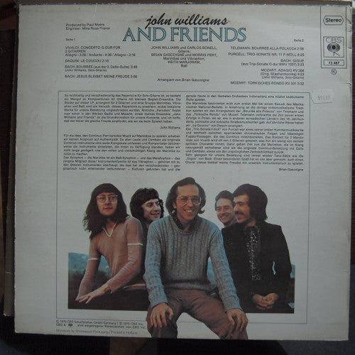 John Williams (7) : John Williams And Friends (LP, Album)