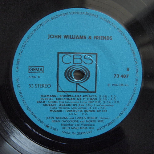 John Williams (7) : John Williams And Friends (LP, Album)