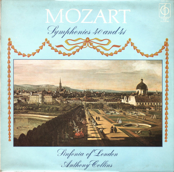 Wolfgang Amadeus Mozart - Sinfonia Of London, Anthony Collins (2) : Symphonies 40 And 41 (LP)