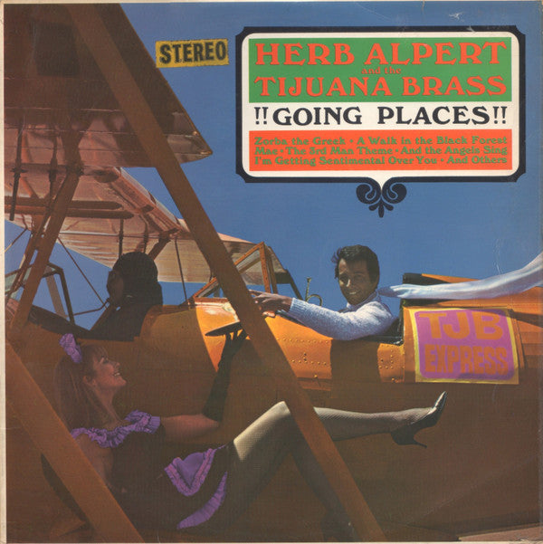 Herb Alpert & The Tijuana Brass : !!Going Places!! (LP, Album, RE)