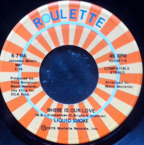 Liquid Smoke : Dance, Dance, Dance (7")