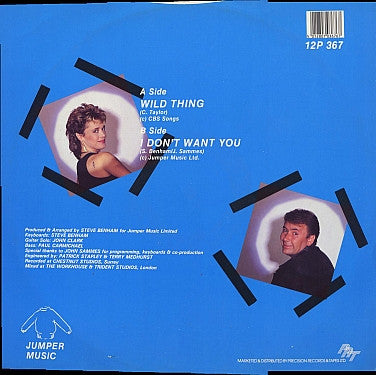Suzi Quatro & Reg Presley : Wild Thing (12")