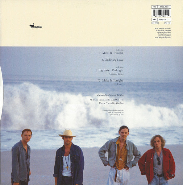 Wet Wet Wet : Make It Tonight (12", Single, Pos)