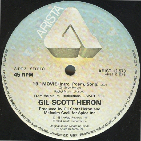 Gil Scott-Heron : Re-Ron (12")