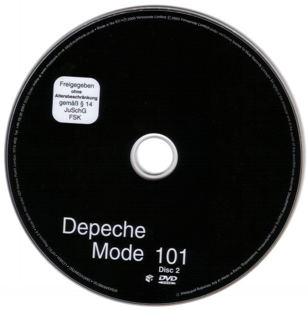 Depeche Mode : 101 (DVD-V, RE, Multichannel, PAL + DVD-V, Multichannel)