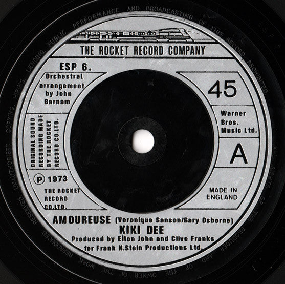 Kiki Dee : Amoureuse (7", Single, RE)