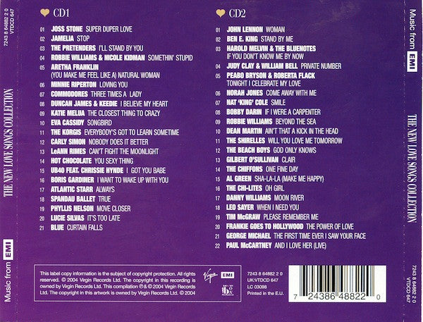 Various : The New Love Songs Collection (2xCD, Comp)