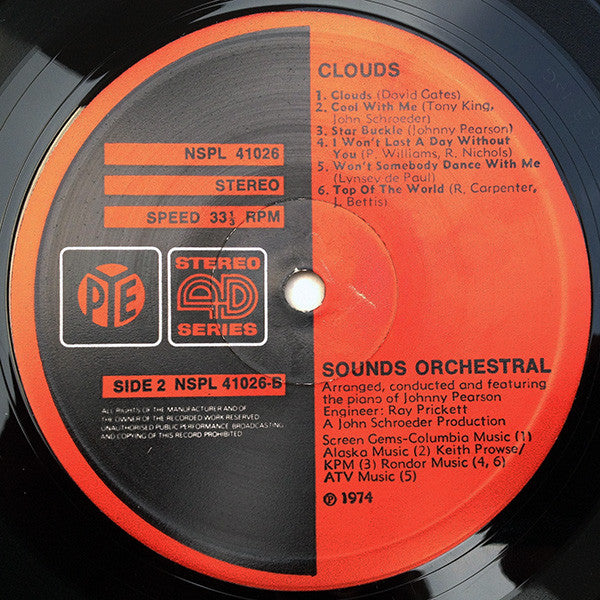 Sounds Orchestral : Clouds (LP)