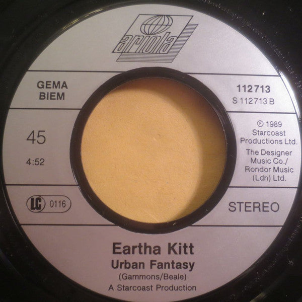 Eartha Kitt : Primitive Man (7", Single)