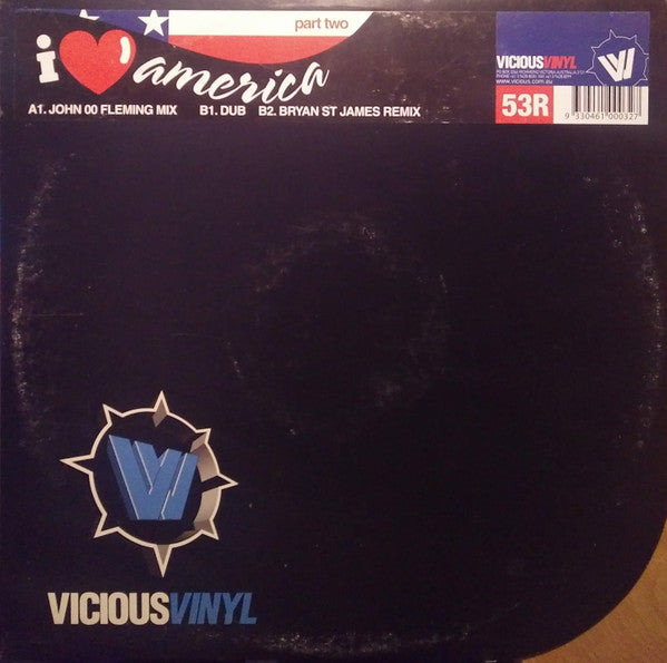 Mark James : I Love America (12", Promo, W/Lbl, Inf)