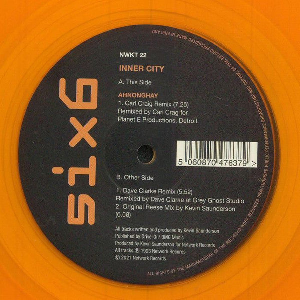Inner City : Ahnonghay (12", RE, Ora)