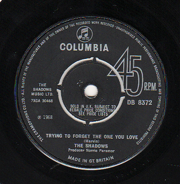 The Shadows : Dear Old Mrs Bell (7")