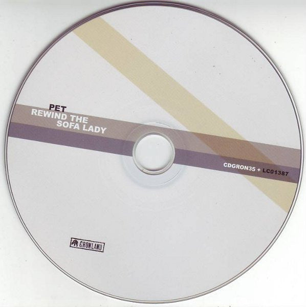 Pet : Rewind The Sofa Lady (CD, Album, Promo)