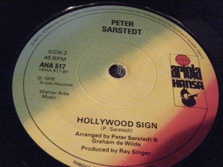 Peter Sarstedt : Beirut (7", Single)