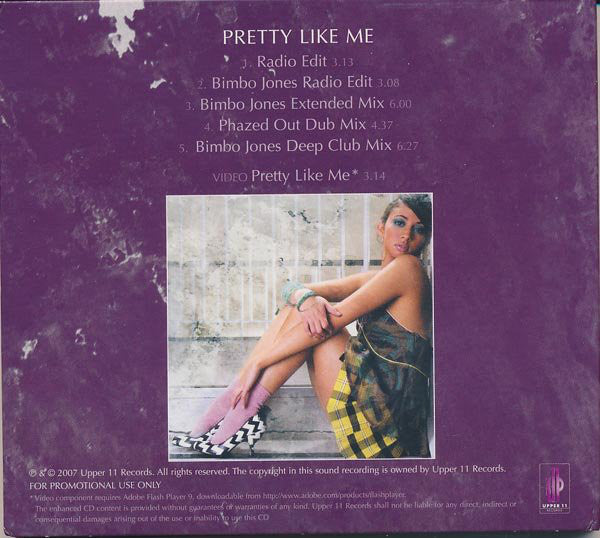Natalia (29) : Pretty Like Me (CD, Single, Enh, Promo)