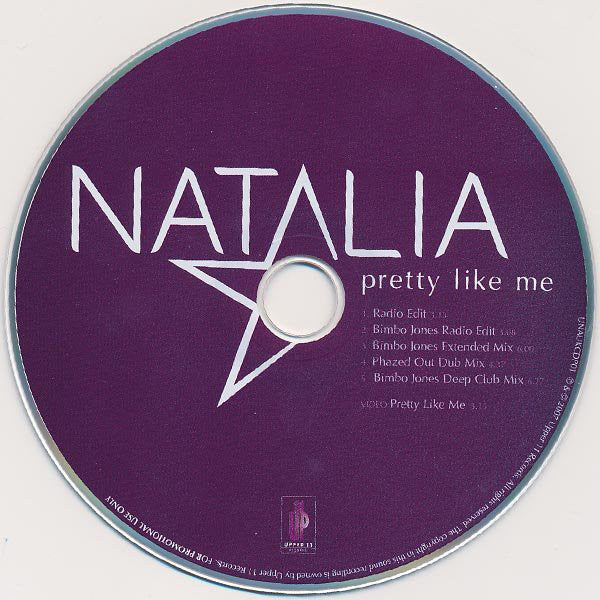 Natalia (29) : Pretty Like Me (CD, Single, Enh, Promo)