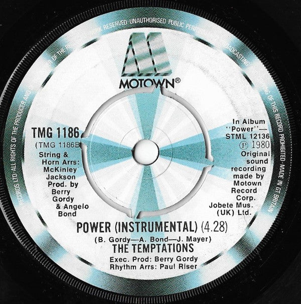 The Temptations : Power (Vocal) (7")