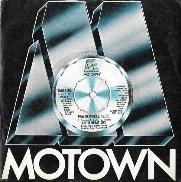The Temptations : Power (Vocal) (7")
