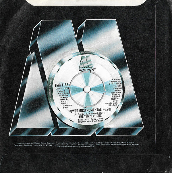 The Temptations : Power (Vocal) (7")