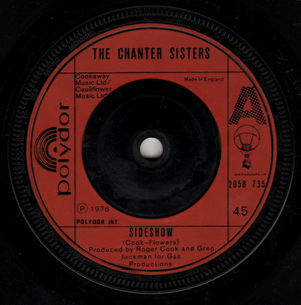 Chanter Sisters : Sideshow (7", Single)
