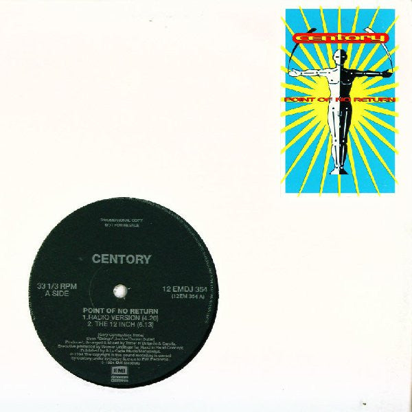 Centory : Point Of No Return (12", Promo)