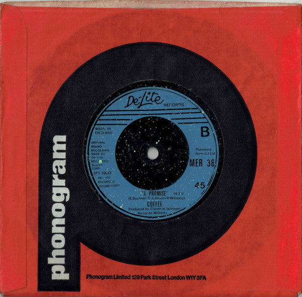Coffee : Casanova (7", Single, UK )