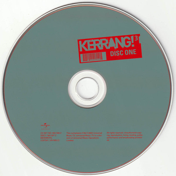 Various : Kerrang! 3 The Album  (2xCD, Comp)