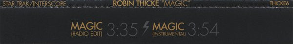 Robin Thicke : Magic (CD, Single, Promo)