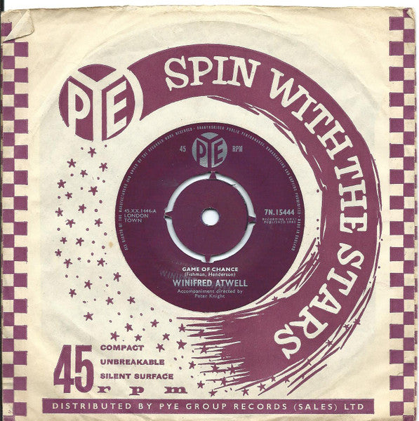 Winifred Atwell : Game Of Chance (7")