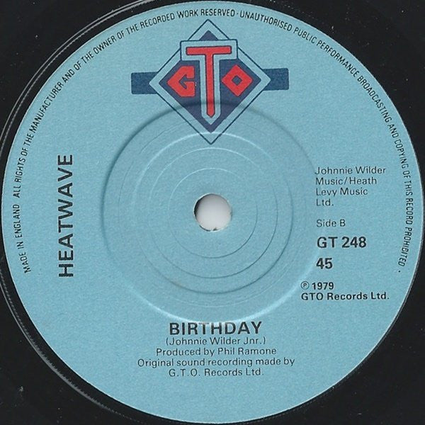 Heatwave : Razzle Dazzle (7", Single)