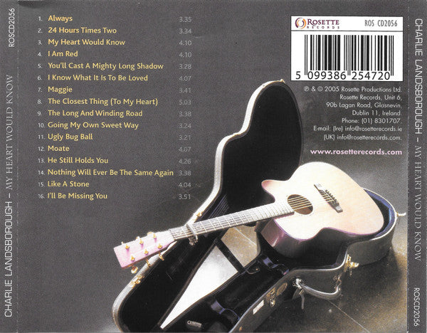 Charlie Landsborough : My Heart Would Know (CD, Album)