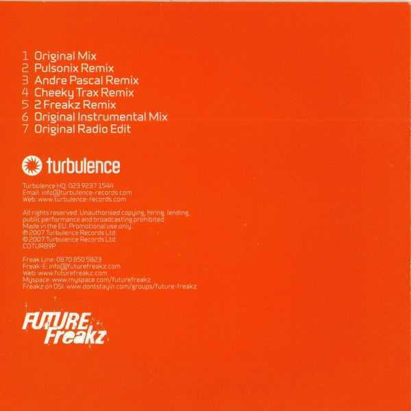Future Freakz : A Week Ago (CD, Single, Promo)