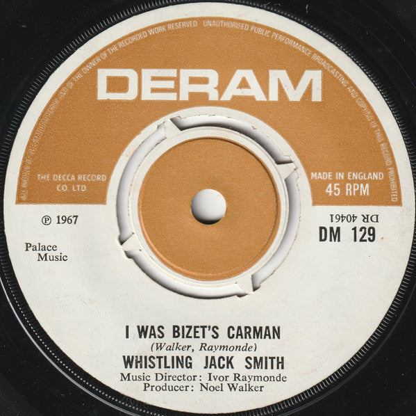 Whistling Jack Smith : Hey There Little Miss Mary (7", Single)