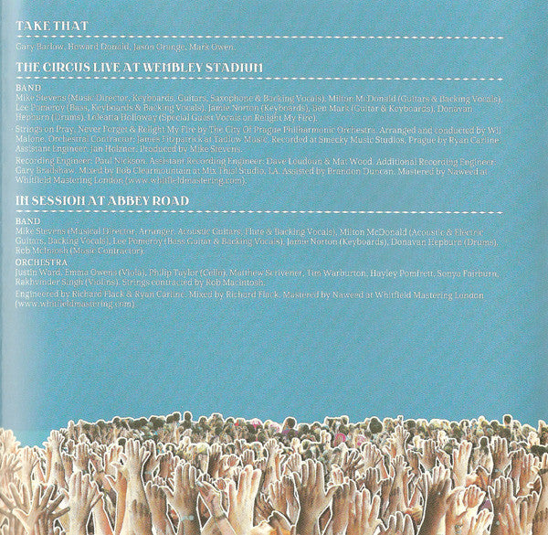 Take That : The Greatest Day - Take That Present The Circus Live (2xCD, Album, Ltd)