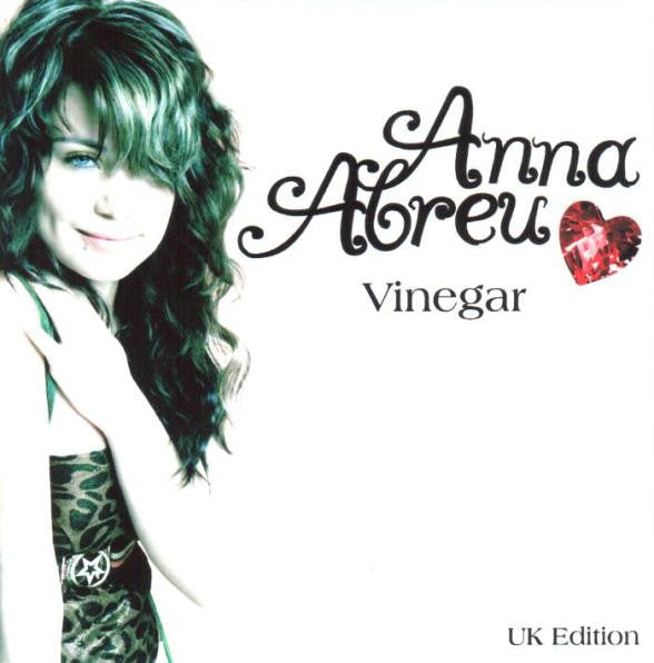 Anna Abreu : Vinegar (CD, Single, Promo)