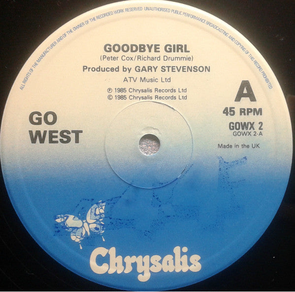 Go West : Goodbye Girl (12", Single)