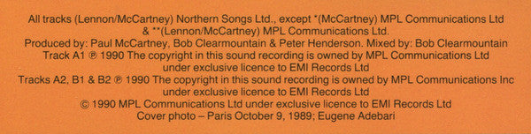 Paul McCartney : Birthday (12", Single)